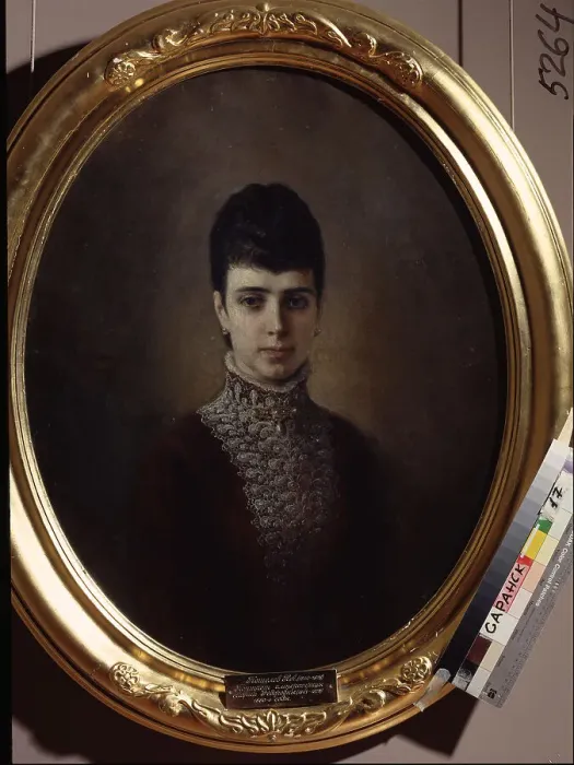 Framed Print : Portrait of Empress Maria Fyodorovna, Princess Dagmar of Denmark (1847-1928). Artist: Koshelev, Nikolai Andreyevich (1840-1918) Framed Print : Portrait of Empress Maria Fyodorovna, Princess Dagmar of Denmark (1847-1928). Artist: Koshelev, Nikolai Andreyevich (1840-1918)