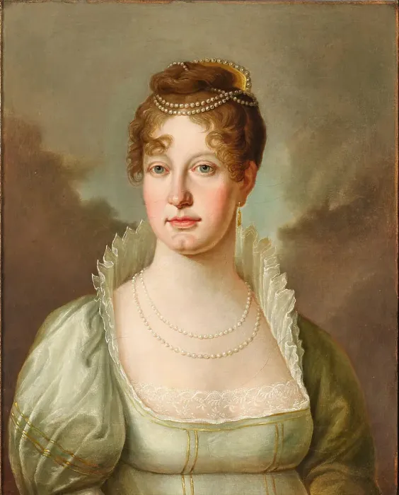 Framed Print : Portrait of Empress Maria Ludovica (1787-1816). Creator: Kreutzinger, Joseph (1757-1829) Framed Print : Portrait of Empress Maria Ludovica (1787-1816). Creator: Kreutzinger, Joseph (1757-1829)