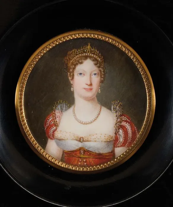 Framed Print : Portrait of the Empress Marie-Louise (1791-1847), Mid of the 19th cen Framed Print : Portrait of the Empress Marie-Louise (1791-1847), Mid of the 19th cen