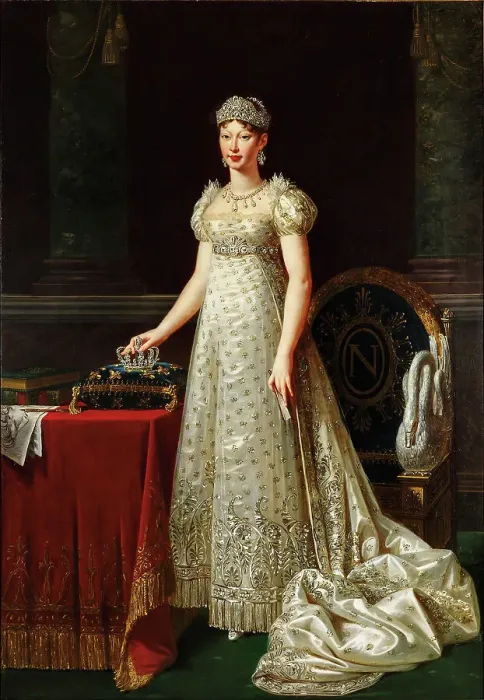 Framed Print : Portrait of the Empress Marie-Louise (1791-1847), 1812. Creator: Lefévre, Robert (1756-1830) Framed Print : Portrait of the Empress Marie-Louise (1791-1847), 1812. Creator: Lefévre, Robert (1756-1830)