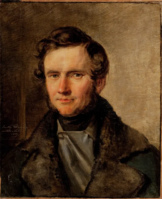 Framed Print : Portrait of Eng. Maciej Bajer, 1839. Creator: Jan Nepomucen Glowacki Framed Print : Portrait of Eng. Maciej Bajer, 1839. Creator: Jan Nepomucen Glowacki