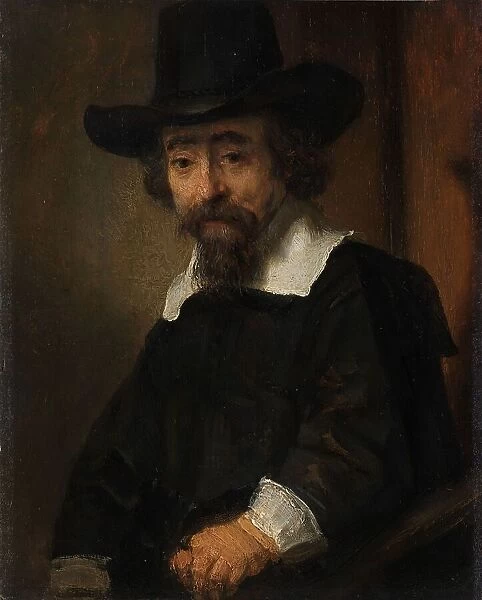Portrait of Ephraim Bueno, 1645-1647. Creator: Rembrandt Harmensz van Rijn