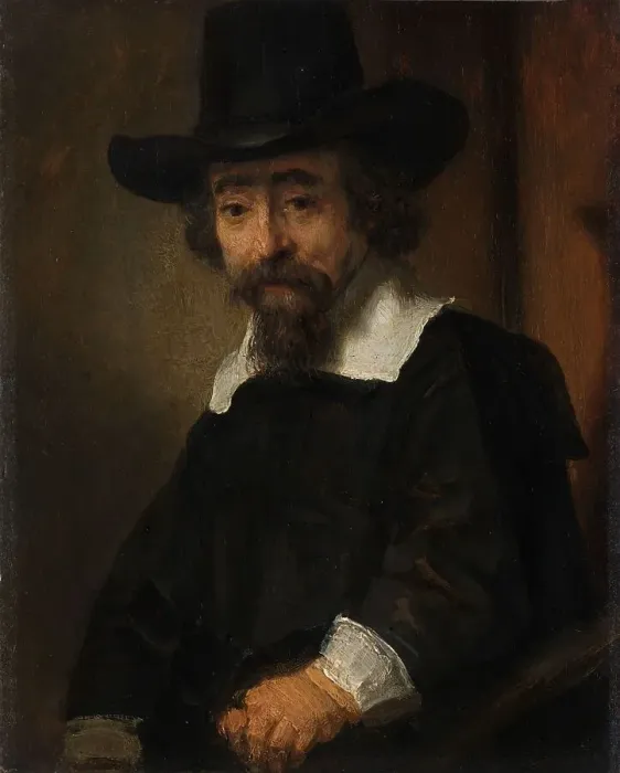 Framed Print : Portrait of Ephraim Bueno, 1645-1647. Creator: Rembrandt Harmensz van Rijn Framed Print : Portrait of Ephraim Bueno, 1645-1647. Creator: Rembrandt Harmensz van Rijn