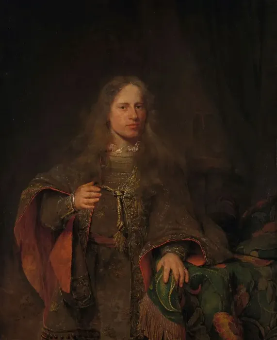 Framed Print : Portrait of Ernest de Beveren, Lord of West-IJsselmonde and De Lindt, 1685. Creator: Aert de Gelder Framed Print : Portrait of Ernest de Beveren, Lord of West-IJsselmonde and De Lindt, 1685. Creator: Aert de Gelder