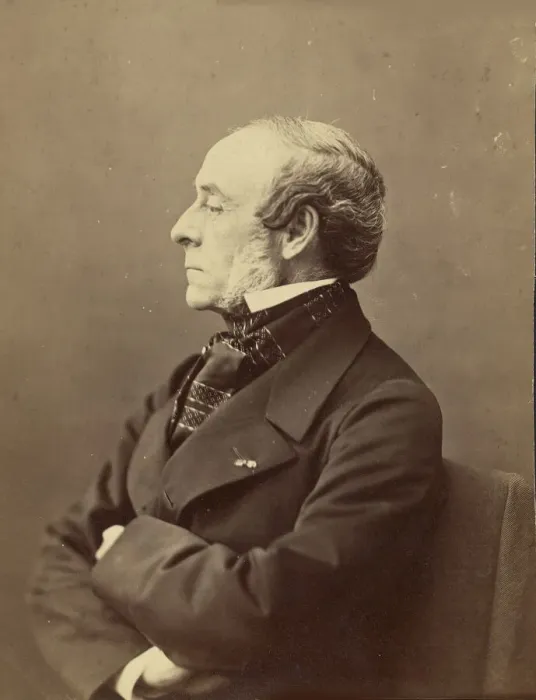 Framed Print : Portrait of Ernest Legouve(1807-1903), 1861-1869. Creator: Nadar Framed Print : Portrait of Ernest Legouve(1807-1903), 1861-1869. Creator: Nadar