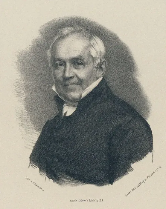 Framed Print : Portrait of Ernst Moritz Arndt (1769-1860). Creator: Anonymous Framed Print : Portrait of Ernst Moritz Arndt (1769-1860). Creator: Anonymous