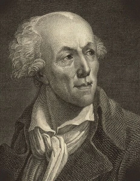 Portrait of Etienne Claviere (1735-1793), ca 1792