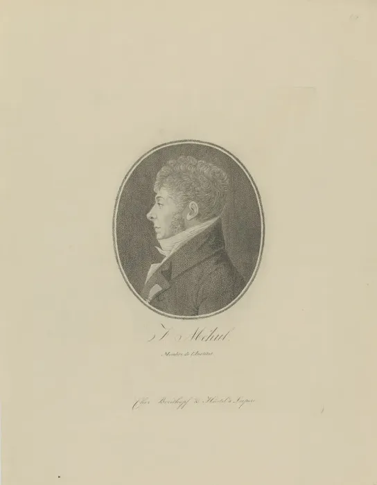 Framed Print : Portrait of Etienne-Nicolas Mehul (1763-1817), c. 1800 Framed Print : Portrait of Etienne-Nicolas Mehul (1763-1817), c. 1800
