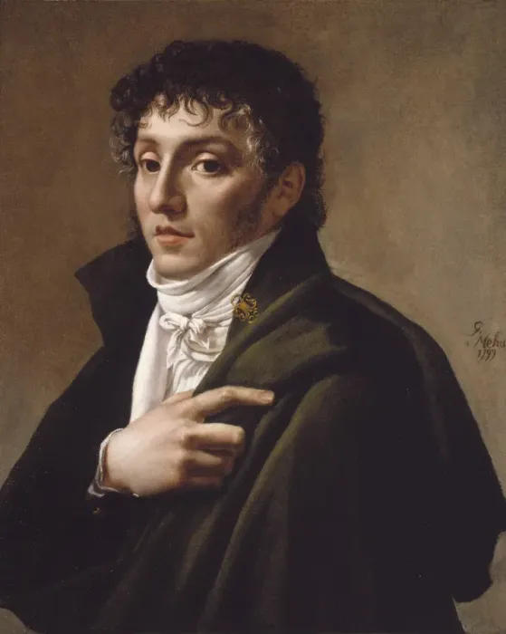 Framed Print : Portrait of Etienne-Nicolas Mehul (1763-1817), 1799 Framed Print : Portrait of Etienne-Nicolas Mehul (1763-1817), 1799