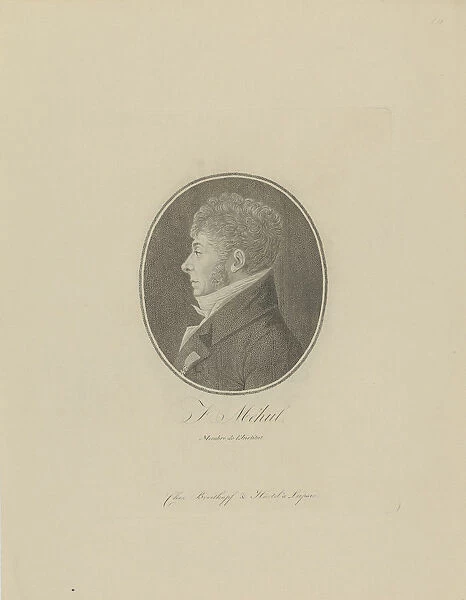 Portrait of Etienne-Nicolas Mehul (1763-1817), c. 1800
