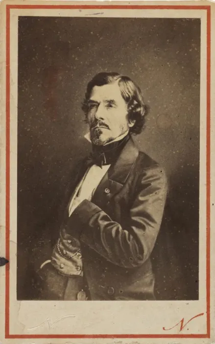 Framed Print : Portrait of Eugene Delacroix (1798-1863), 1858. Creator: Nadar, Gaspard-Felix (1820-1910) Framed Print : Portrait of Eugene Delacroix (1798-1863), 1858. Creator: Nadar, Gaspard-Felix (1820-1910)