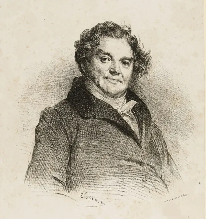 Framed Print : Portrait of Eugene Francois Vidocq (1775-1857), c. 1828 Framed Print : Portrait of Eugene Francois Vidocq (1775-1857), c. 1828