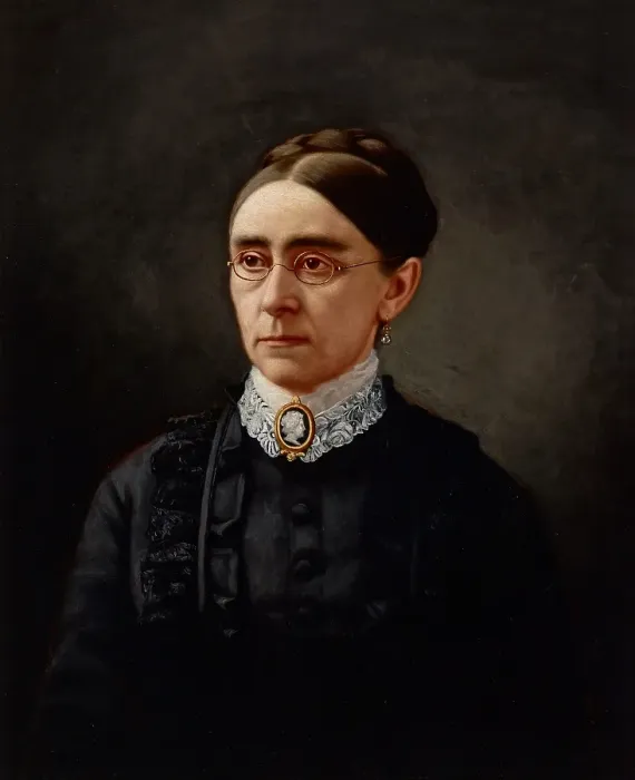 Framed Print : Portrait of Eusebia Sewell, 1881. Creator: Barton Stone Hays Framed Print : Portrait of Eusebia Sewell, 1881. Creator: Barton Stone Hays