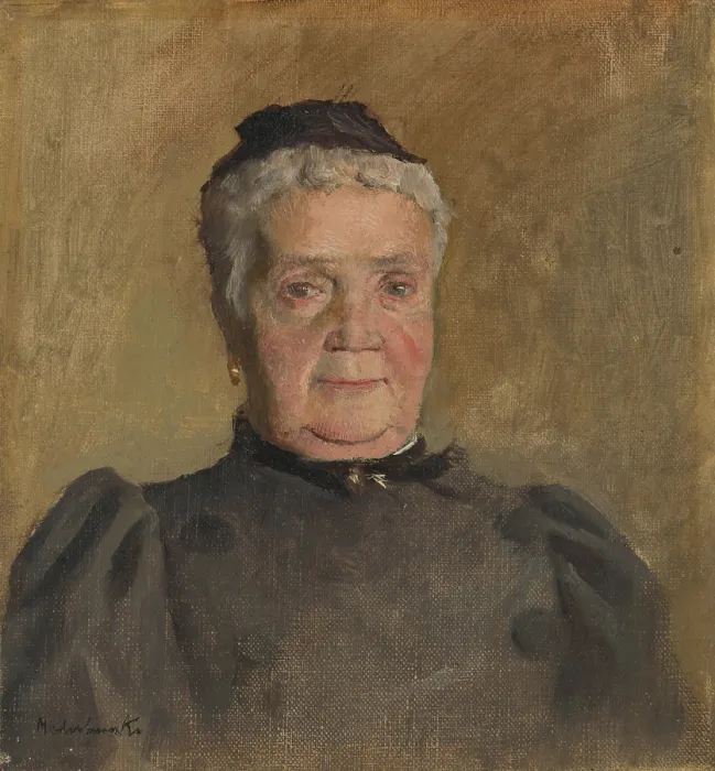 Framed Print : Portrait of Evelin Czobel, 1880-1900. Creator: Ladislav Mednyanszky Framed Print : Portrait of Evelin Czobel, 1880-1900. Creator: Ladislav Mednyanszky