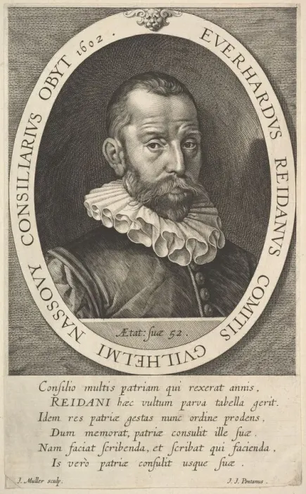 Framed Print : Portrait of Everhard van Reyd, Councillor of William, Prince of Orange, 1602 Framed Print : Portrait of Everhard van Reyd, Councillor of William, Prince of Orange, 1602