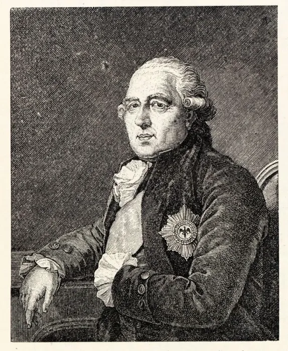 Framed Print : Portrait of Ewald Friedrich Graf von Hertzberg (1725-1795) Framed Print : Portrait of Ewald Friedrich Graf von Hertzberg (1725-1795)