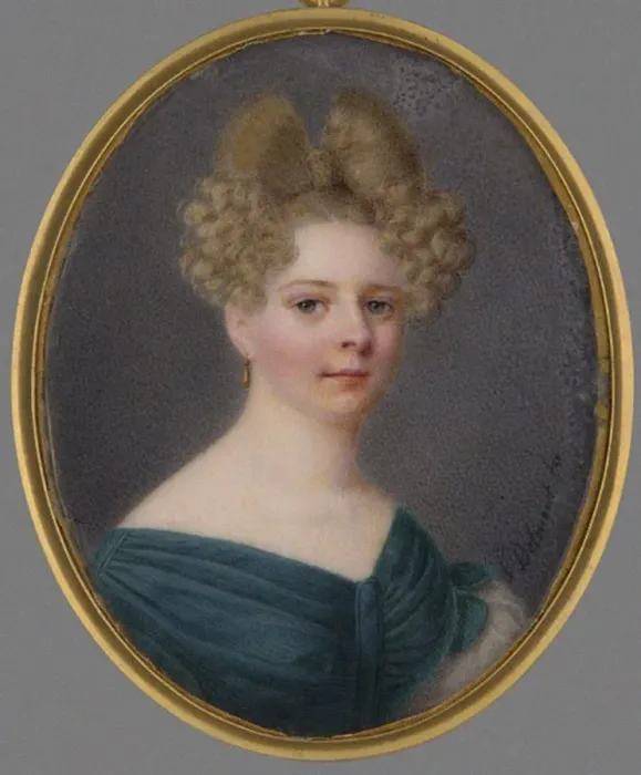 Framed Print : Portrait of Ewelina Ha?ska, nee Rzewuska (1801-1882), 1837 Framed Print : Portrait of Ewelina Ha?ska, nee Rzewuska (1801-1882), 1837