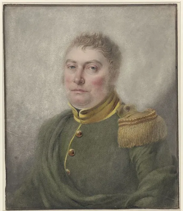 Framed Print : Portrait of E.W.G. Bagelaar, 1781-1815. Creator: Gerrit Jacobus Geusendam Framed Print : Portrait of E.W.G. Bagelaar, 1781-1815. Creator: Gerrit Jacobus Geusendam