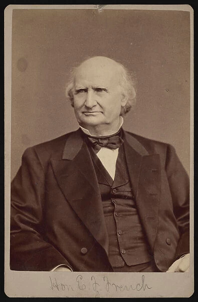 Portrait of Ezra Bartlett French (1810-1880), 1878. Creator: Samuel Montague Fassett
