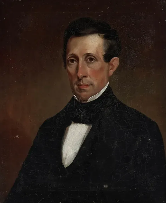 Framed Print : Portrait of Ezra R. Butler, about 1840. Creator: Unknown Framed Print : Portrait of Ezra R. Butler, about 1840. Creator: Unknown