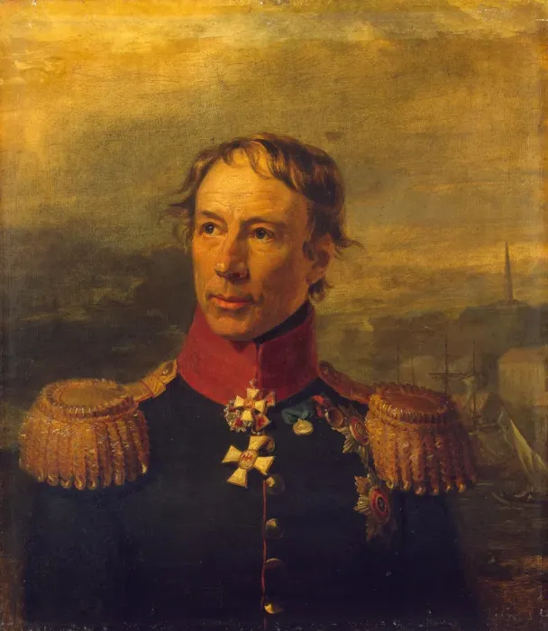 Framed Print : Portrait of Fabian Gotthard von Steinheil (1762-1831), before 1825