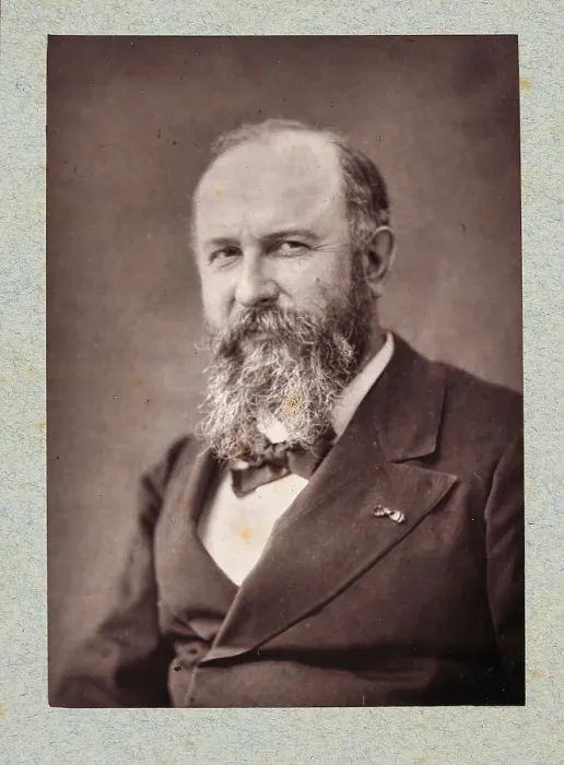 Framed Print : Portrait of Felix de Vuillefroy-Cassini (1841-1916), 1882. Creator: Godet, Anatole Louis (1839-1887) Framed Print : Portrait of Felix de Vuillefroy-Cassini (1841-1916), 1882. Creator: Godet, Anatole Louis (1839-1887)
