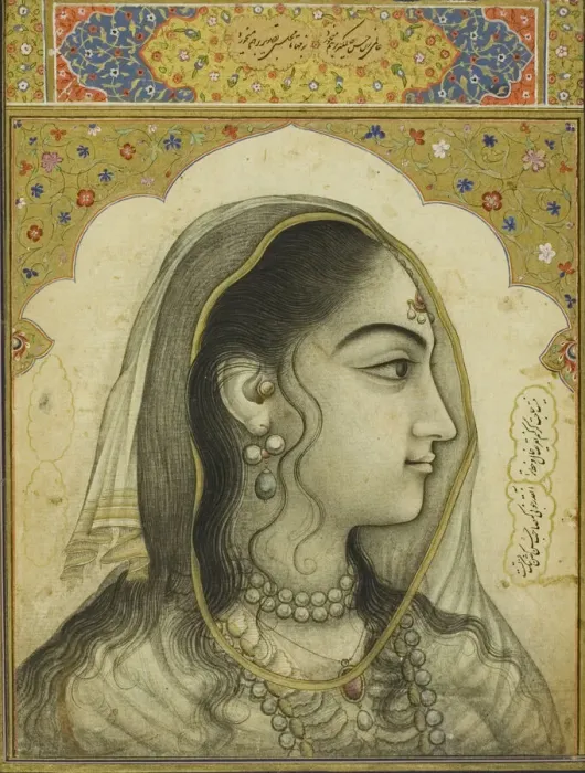 Framed Print : Portrait of a Female, 17th century. Creator: Unknown Framed Print : Portrait of a Female, 17th century. Creator: Unknown