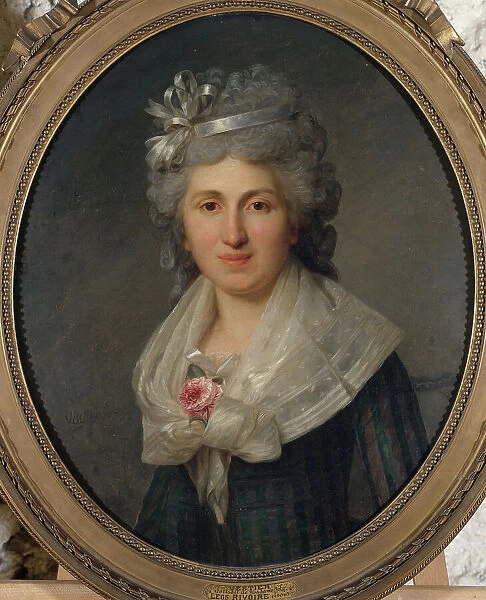 Portrait de femme, 1792. Creator: Antoine Vestier