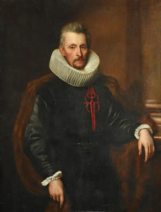 Framed Print : Portrait of Ferdinand de Boisschot, Baronet of Saventhem (1571-1649), as Knight of the Order of Sant Creator: Dyck, Sir Anthony van (1599-1641) Framed Print : Portrait of Ferdinand de Boisschot, Baronet of Saventhem (1571-1649), as Knight of the Order of Sant Creator: Dyck, Sir Anthony van (1599-1641)
