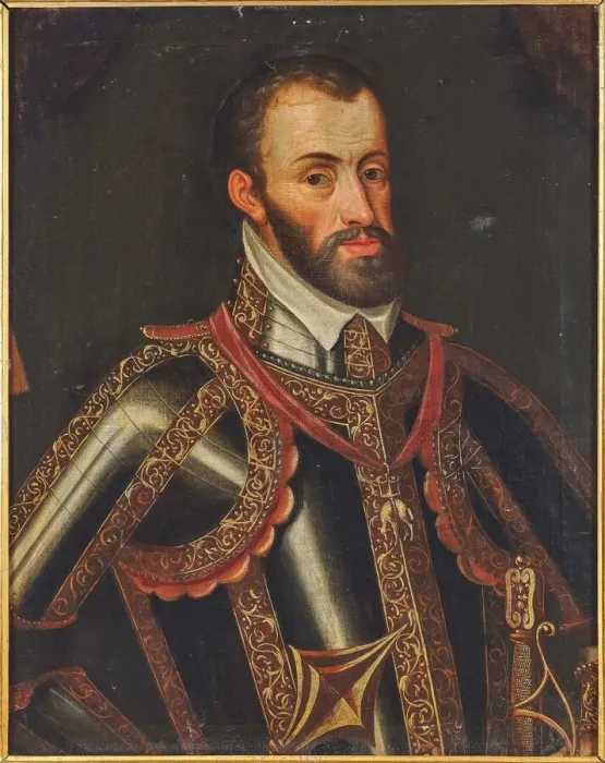 Framed Print : Portrait of Ferdinand II (1529-1595), Archduke of Austria. Creator: Anonymous Framed Print : Portrait of Ferdinand II (1529-1595), Archduke of Austria. Creator: Anonymous