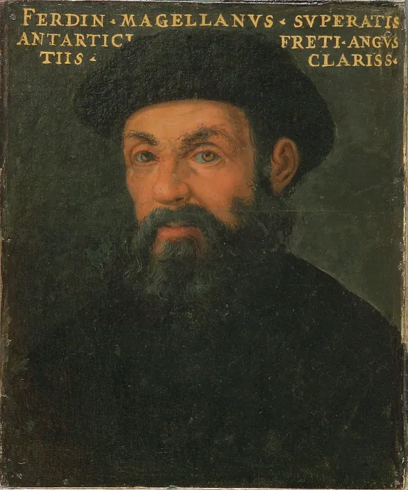 Framed Print : Portrait of Ferdinand Magellan, c1579. Creator: Anonymous Framed Print : Portrait of Ferdinand Magellan, c1579. Creator: Anonymous