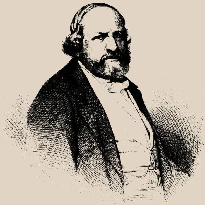 Framed Print : Portrait of Ferdinand von Hiller (1811-1885), 1865 Framed Print : Portrait of Ferdinand von Hiller (1811-1885), 1865