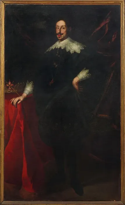 Framed Print : Portrait of Ferdinando II de Medici, Grand Duke of Tuscany (1610-1670), Mid of 17th cen.. Creator: Anonymous Framed Print : Portrait of Ferdinando II de Medici, Grand Duke of Tuscany (1610-1670), Mid of 17th cen.. Creator: Anonymous