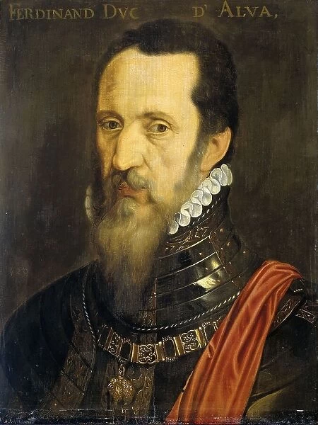 Portrait of Fernando Alvarez de Toledo, Duke of Alba, 1600-1699. Creator: Unknown
