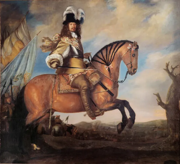 Framed Print : Portrait of Field Marshal Carl Gustaf Wrangel (1613-1676), 1652. Artist: Ehrenstrahl, David Klocker (1629-1698) Framed Print : Portrait of Field Marshal Carl Gustaf Wrangel (1613-1676), 1652. Artist: Ehrenstrahl, David Klocker (1629-1698)