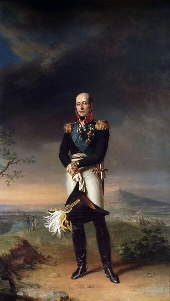 Portrait of Field Marshal Count Mikhail Barklay-de-Tolli, 1829. Artist: George Dawe
