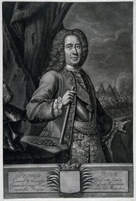 Framed Print : Portrait of the Field Marshal Count Peter von Lacy (1678-1751) Framed Print : Portrait of the Field Marshal Count Peter von Lacy (1678-1751)