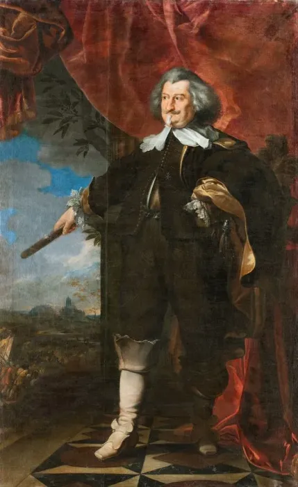 Framed Print : Portrait of Field Marshal Count Rudolf von Colloredo (1585?1657), c1645 Framed Print : Portrait of Field Marshal Count Rudolf von Colloredo (1585?1657), c1645