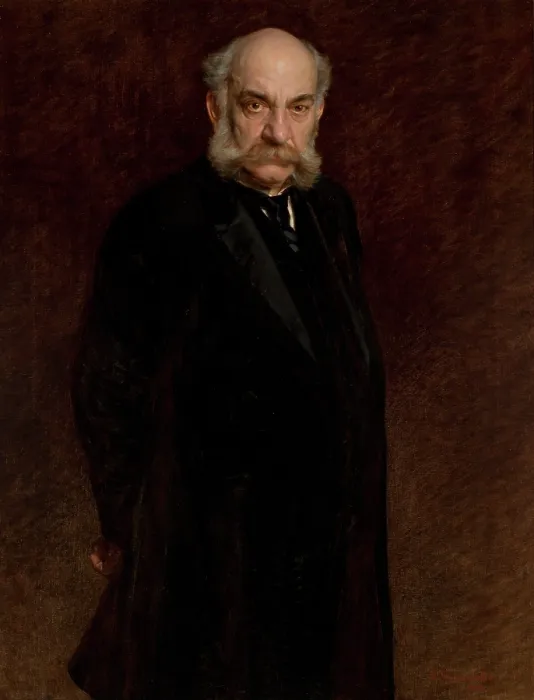 Framed Print : Portrait of Filip Zaleski, 1904. Creator: Kazimierz Pochwalski Framed Print : Portrait of Filip Zaleski, 1904. Creator: Kazimierz Pochwalski
