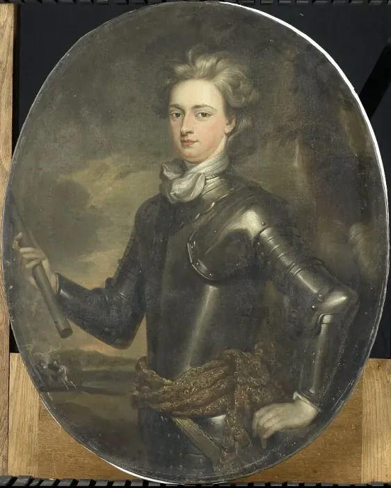Framed Print : Portrait of the first Earl of Albemarle, 1697. Creator: Unknown Framed Print : Portrait of the first Earl of Albemarle, 1697. Creator: Unknown