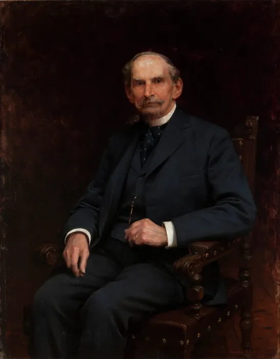 Framed Print : Portrait of Florian Ziemialkowski, 1897. Creator: Zygmunt Ajdukiewicz Framed Print : Portrait of Florian Ziemialkowski, 1897. Creator: Zygmunt Ajdukiewicz