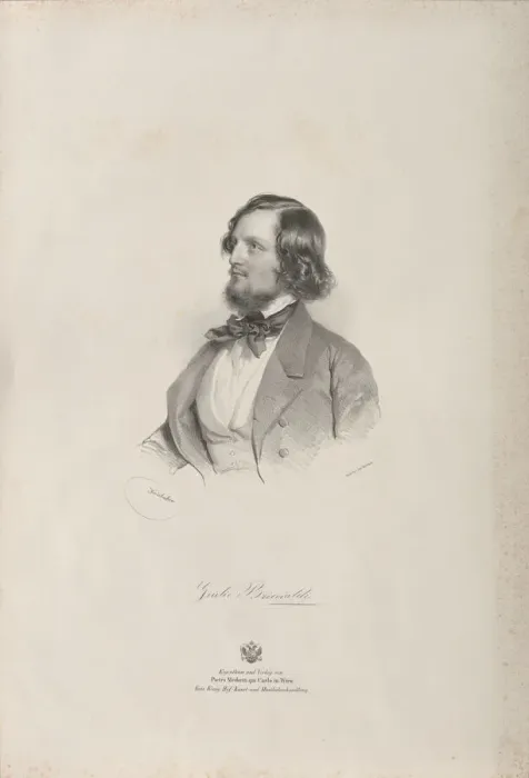 Framed Print : Portrait of the flutist and composer Giulio Briccialdi (1818-1881), before 1850 Framed Print : Portrait of the flutist and composer Giulio Briccialdi (1818-1881), before 1850