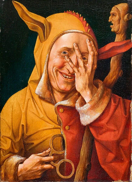 Portrait of a Fool, c.1550. Creator: Verbeeck, Frans (c. 1510-1570)