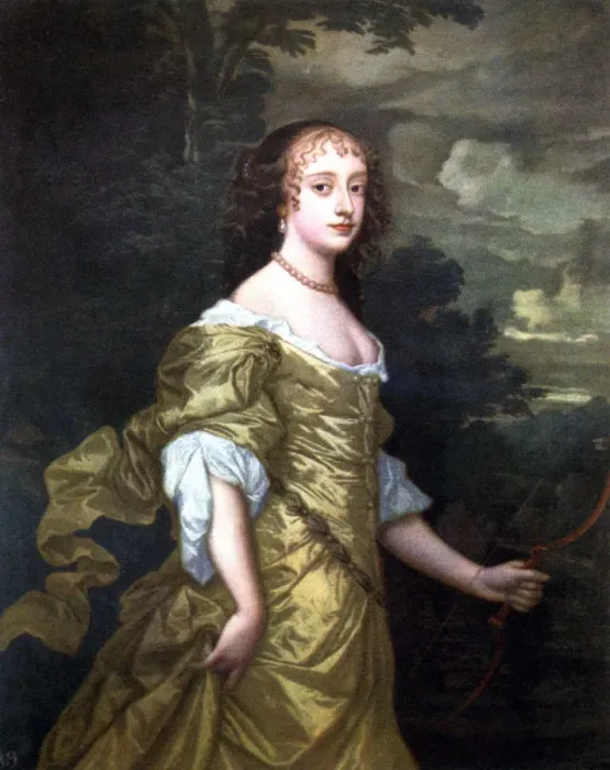 Framed Print : Portrait of Frances, Duchess of Richmond, c1662-1665. Artist: Peter Lely