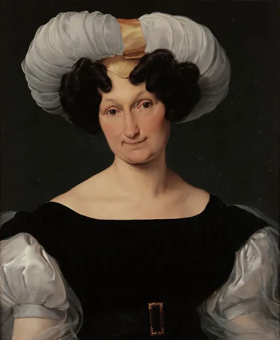 Framed Print : Portrait of Francesca Majnoni d'Intignano, 1829. Creator: Hayez, Francesco (1791-1882) Framed Print : Portrait of Francesca Majnoni d'Intignano, 1829. Creator: Hayez, Francesco (1791-1882)