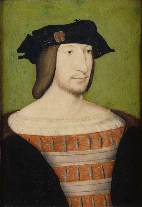 Framed Print : Portrait of Francis I (1494-1547), King of France, Duke of Brittany, Count of Provence, 1515. Artist: Clouet, Jean (c. 1485-1541) Framed Print : Portrait of Francis I (1494-1547), King of France, Duke of Brittany, Count of Provence, 1515. Artist: Clouet, Jean (c. 1485-1541)