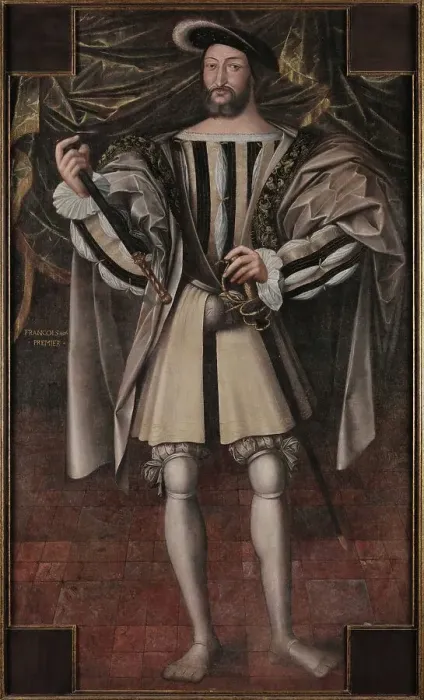 Framed Print : Portrait of Francis I (1494-1547), King of France, Duke of Brittany, Count of Provence. Creator: Anonymous Framed Print : Portrait of Francis I (1494-1547), King of France, Duke of Brittany, Count of Provence. Creator: Anonymous