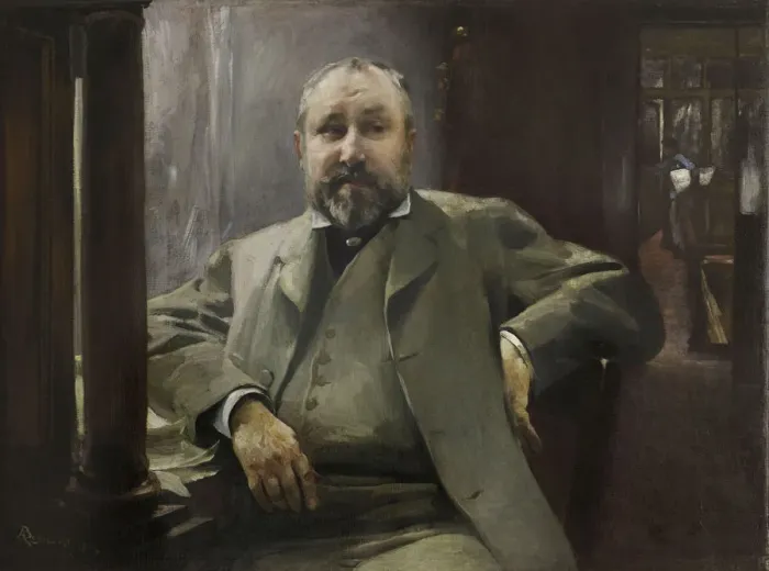 Framed Print : Portrait of Francis Magnard, 1884 Framed Print : Portrait of Francis Magnard, 1884