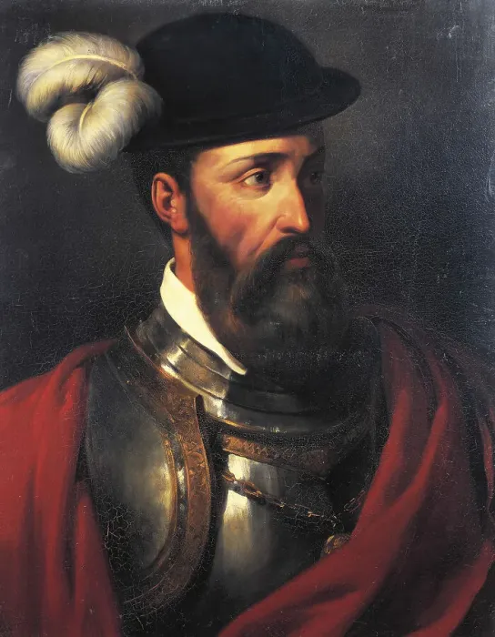 Framed Print : Portrait of Francisco Pizarro Framed Print : Portrait of Francisco Pizarro