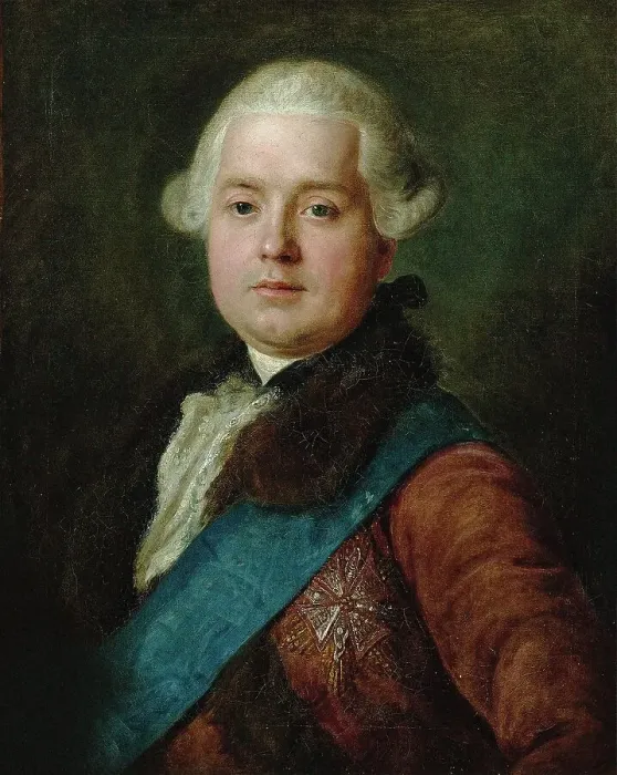 Framed Print : Portrait of Franciszek Michal Rzewuski (1730-1800), 1758. Creator: Rotari, Pietro Antonio (1707-1762) Framed Print : Portrait of Franciszek Michal Rzewuski (1730-1800), 1758. Creator: Rotari, Pietro Antonio (1707-1762)